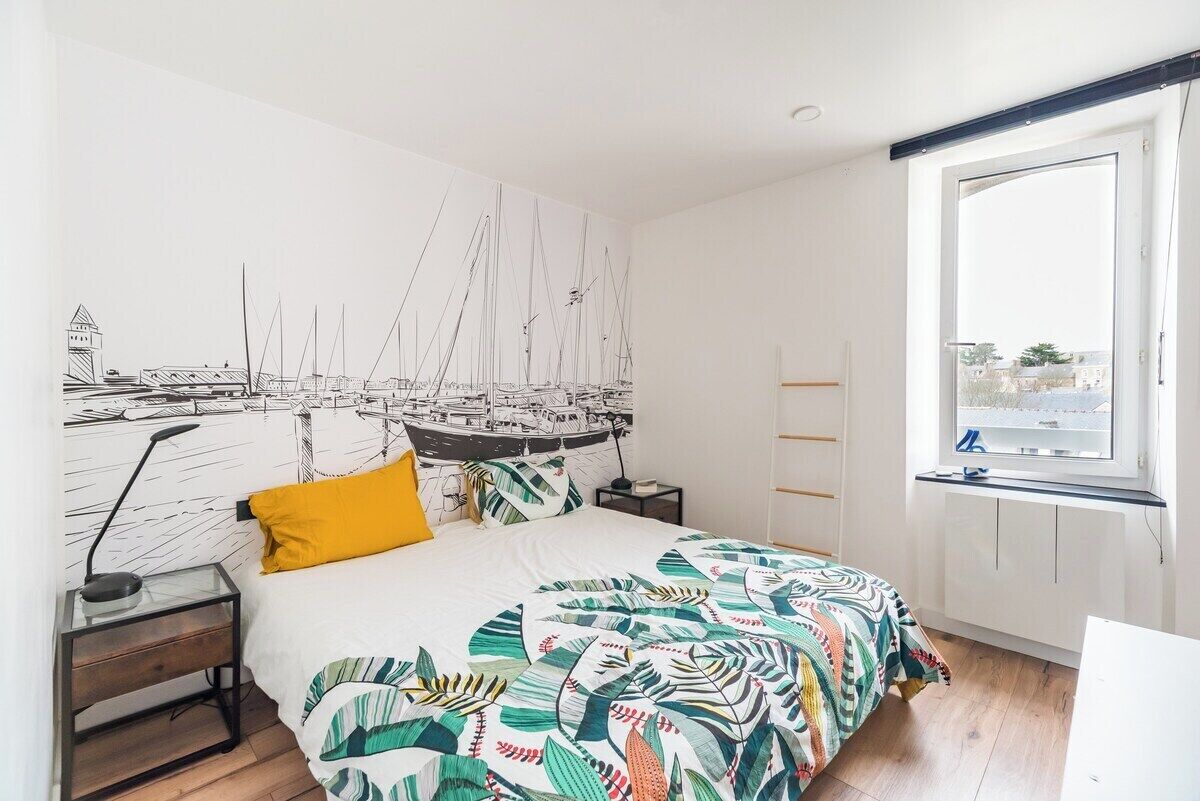 1 habitación, internet y ropa de cama 