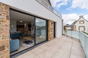 Outdoor dining - New apartment Pink Granite Coast – Ploumanac'h (Perros-Guirec)