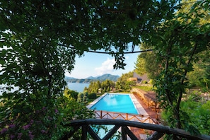 Seasonal outdoor pool