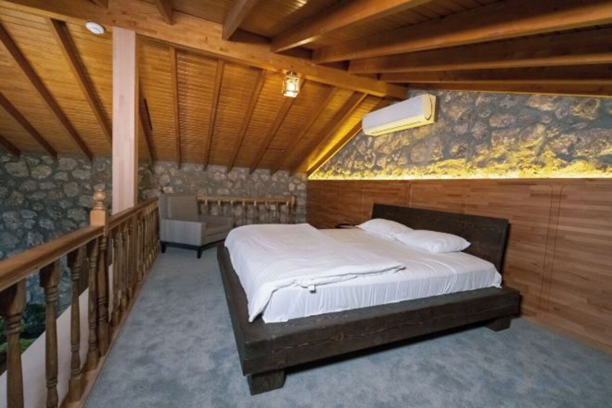 Sábanas de algodón egipcio, ropa de cama de alta calidad y minibar