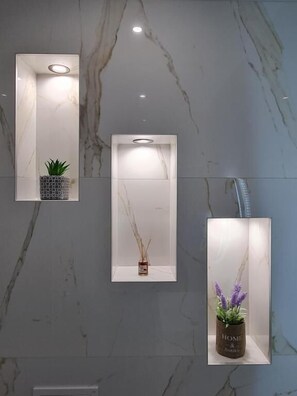 Chambre Double Deluxe, vue mer | Salle de bain