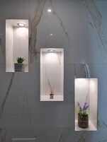 华丽双人房, 海景 | 浴室 | 免费洗浴用品、吹风机、拖鞋