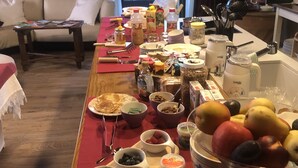Petit déjeuner buffet compris tous les jours