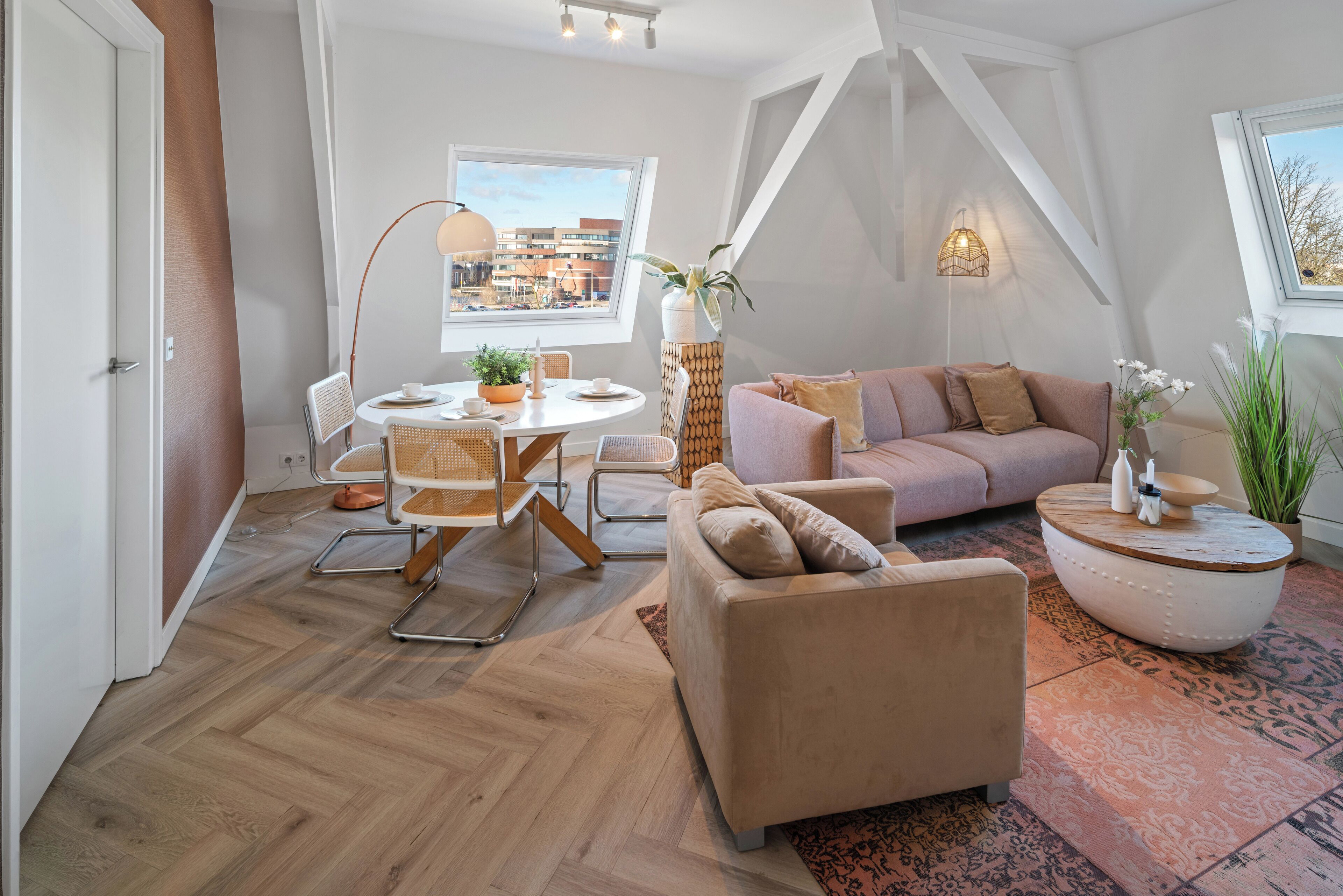 Televisie en een kantoor