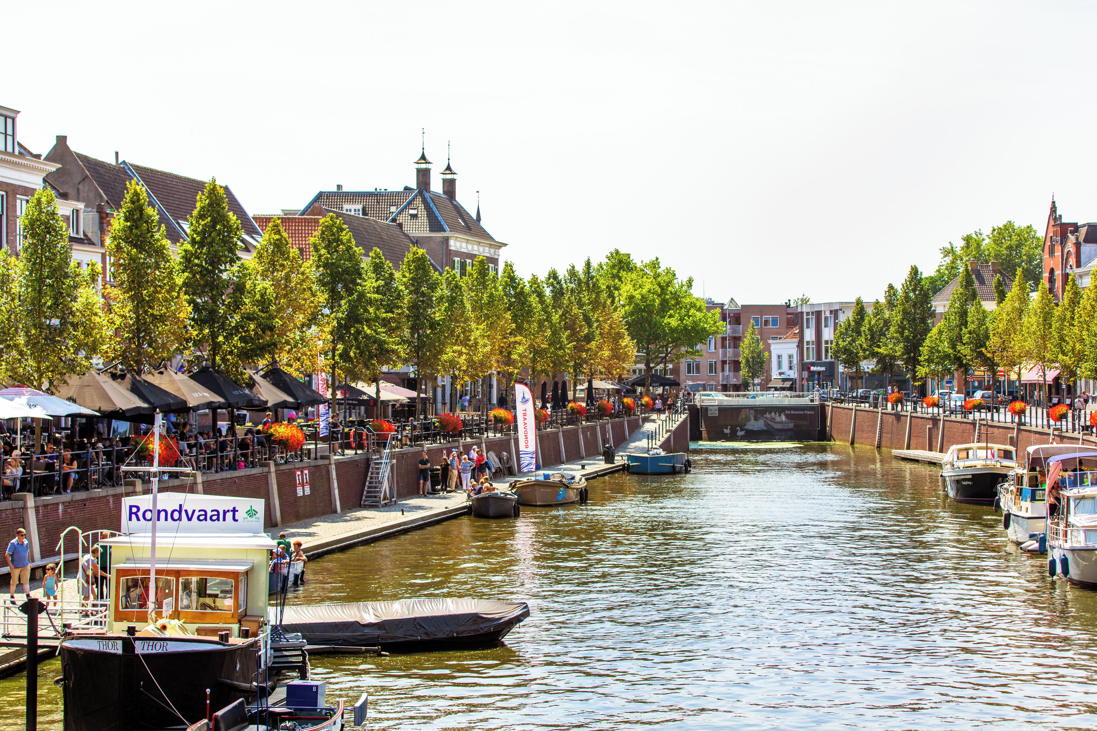 Visit Breda in Brabant, where canals, cozy terraces, and lively promenades invite you to relax and explore.
