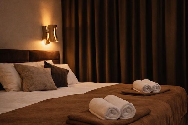 Beds can be arranged into single or double - perfect for couples or friends.
