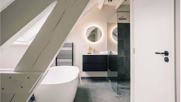 Hair dryer, towels