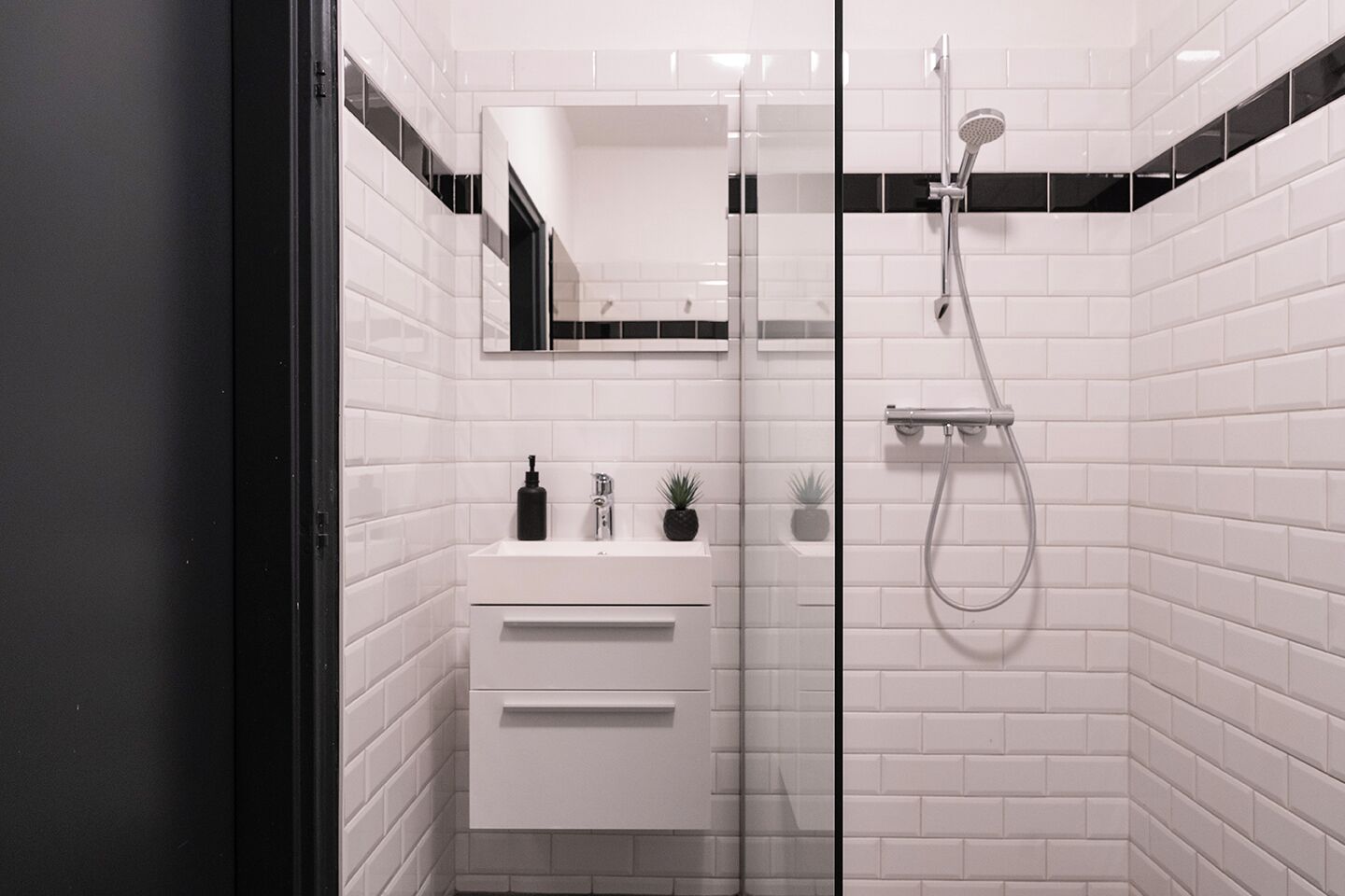 Hair dryer, towels