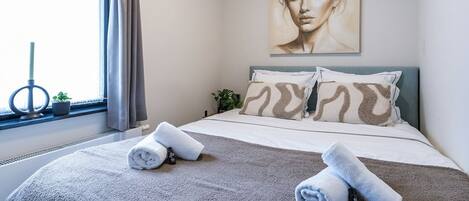 1 makuuhuone, silitysrauta/-lauta, ilmainen Wi-Fi, vuodevaatteet