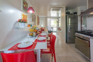 Dining - Flat Luxo Terreo -nannai Residence- Porto Galinhas (Ipojuca)