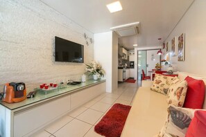 Living area - Flat Luxo Terreo -nannai Residence- Porto Galinhas (Ipojuca)