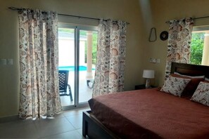 2 bedrooms, iron/ironing board, WiFi, bed sheets - Covered Patio, Private Pool, 2 Bed, 2 Bath (Sosúa)