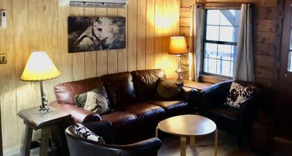 Cedar Ridge Log Cabin on 14 acres - Pet Friendly!