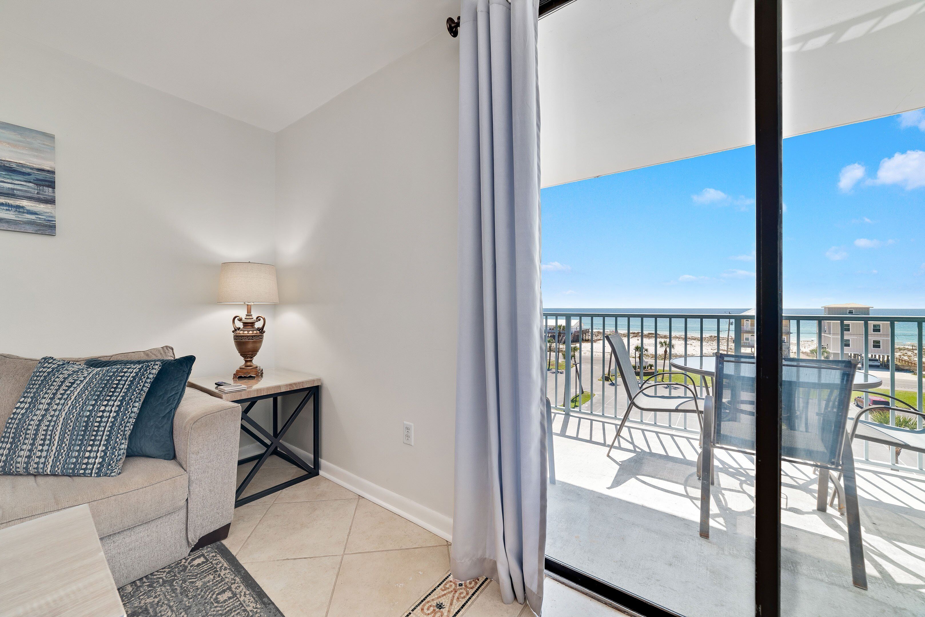 Condo, 1 Queen Bed with Sofa bed, Balcony, Ocean View (Gulf Shores Surf & Racquet Club 513A) | Interior