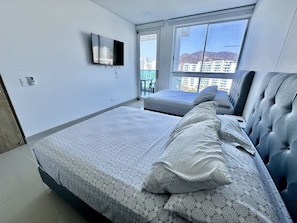 3 habitaciones, wifi gratis y ropa de cama
