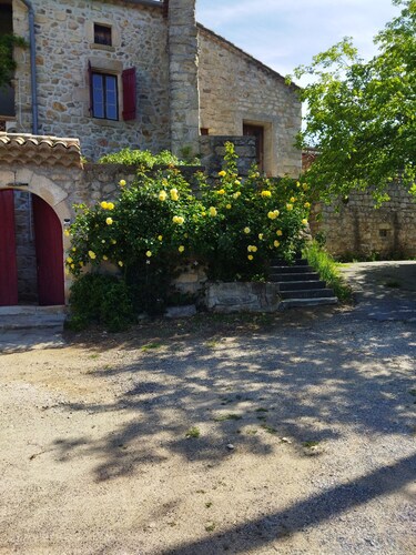 mas cévenol en Ardècheanimaux acceptés