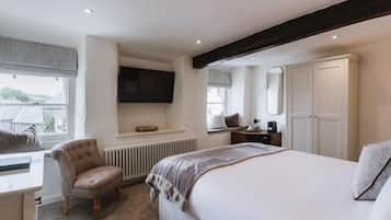 Dobbeltrom (Room 5 Second Floor) | Sengetøy i egyptisk bomull, sengetøy av topp kvalitet og minibar