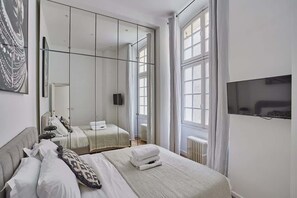 2 Schlafzimmer, Bügeleisen/Bügelbrett, kostenloses WLAN, Bettwäsche