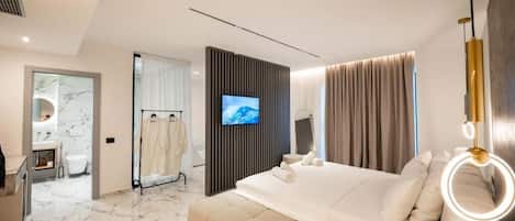Suite, vue sur la mer | SystĂšme dâinsonorisation, accĂšs au Wi-Fi (inclus)