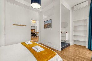 1 Schlafzimmer, Bügeleisen/Bügelbrett, kostenloses WLAN, Bettwäsche