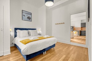 1 Schlafzimmer, Bügeleisen/Bügelbrett, kostenloses WLAN, Bettwäsche