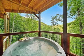 Idromassaggio all'aperto