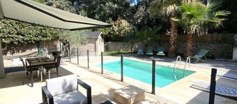 Belle Villa Contemporaine Climatisée Avec Piscine. Environnement Très Calme!