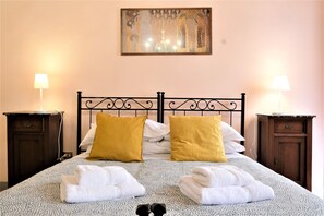 Apartemen Klasik | 1 kamar tidur, seprai katun Mesir, dan seprai premium