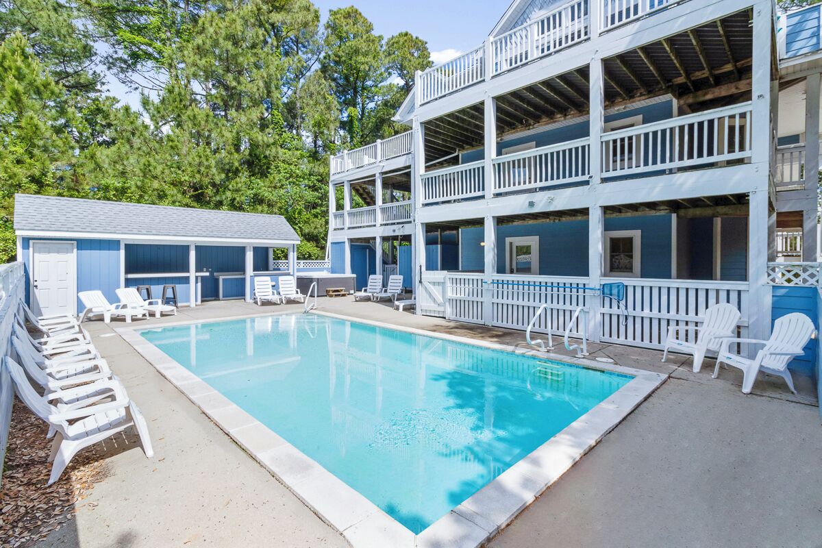 Spacious, pet-friendly oceanside Corolla home w/ private pool & hot tub!