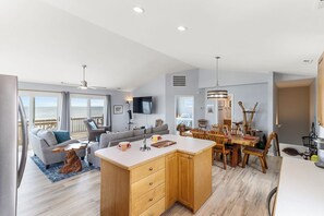 Interior - Pet-friendly oceanfront home in South Nags Head just steps from the sand! (South Nags Head)