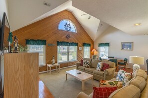 Télévision, lecteur de DVD, chaîne hi-fi