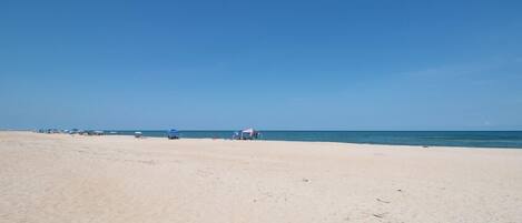 Accommodatie ligt op het strand