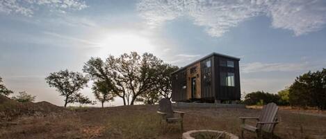 Overnatningsstedets område