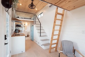 Interior - Peaceful Tiny Home on Hilltop with Gorgeous Sunsets & Scenic Views (Ranger)
