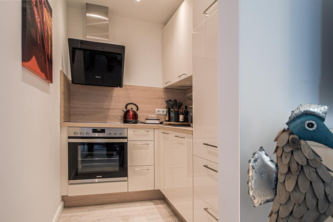 Kühlschrank, Ofen, Herdplatte, Geschirrspüler