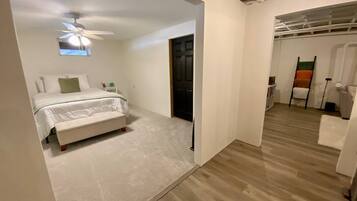 1 chambre, fer et planche Ă repasser, Wi-Fi, draps fournis