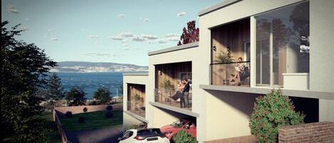 Fachada del alojamiento