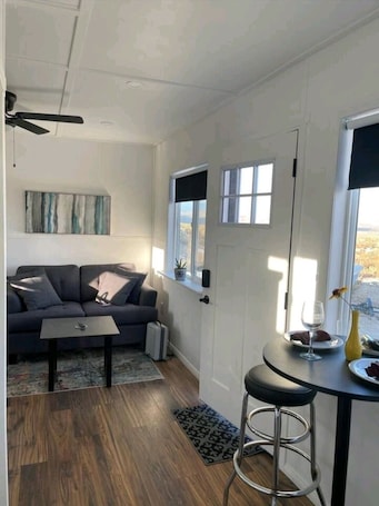 Smart TV. Tiny Home cottage nestled between hot springs and the tallest peaks in Nevada
