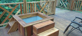 Riverside Joy Cabin: Solar Hot Tub, Private Decks, Rainforest Reserve Costa Rica