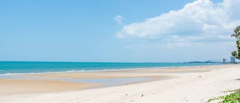 On the beach