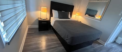 Room, 1 Queen Bed | 1 bedroom, soundproofing, free WiFi, bed sheets