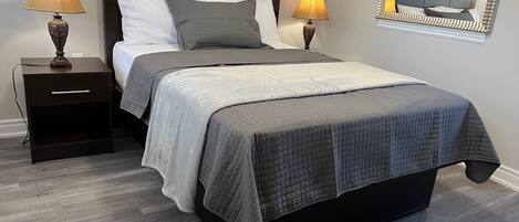 1 bedroom, soundproofing, free WiFi, bed sheets