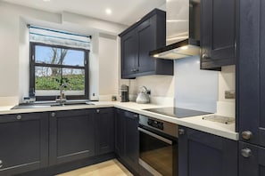 Fridge, microwave, dishwasher, toaster
