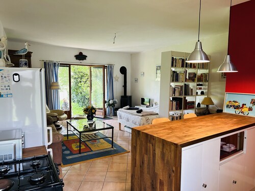 Studio de La Bergerie, Muids 2 pers, 1H00 de Paris, 15min A13