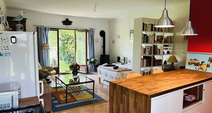 Studio de La Bergerie, Muids 2 pers, 1H00 de Paris, 15min A13