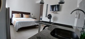 Memory-foam beds, in-room safe, individually decorated - 302 Moderno Aparta-Suite en Versalles Tipo Loft - Cali Tower Suites & Lofts (Cali)