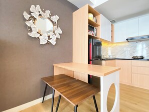 Dining room - Best Homey 1Br At 52Th Floor Vasanta Innopark Apartment (Cikarang)
