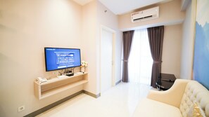 Living area - Clean And Comfort Living 2Br At Anderson Supermall Mansion Apartment (Surabaya)