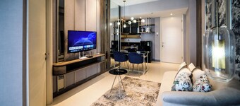 Simple And Homey 2Br At Benson Supermall Mansion Apartment