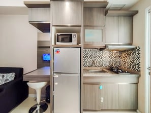 Apartment | Private kitchen - Delight 2Br Apartment At Parahyangan Residence (Bandung)
